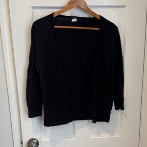 Black Women's Sweater Cardigan